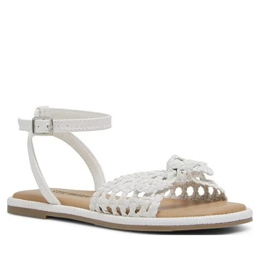 Steve Madden Girls' J-Meris Woven Sandals Size 13
